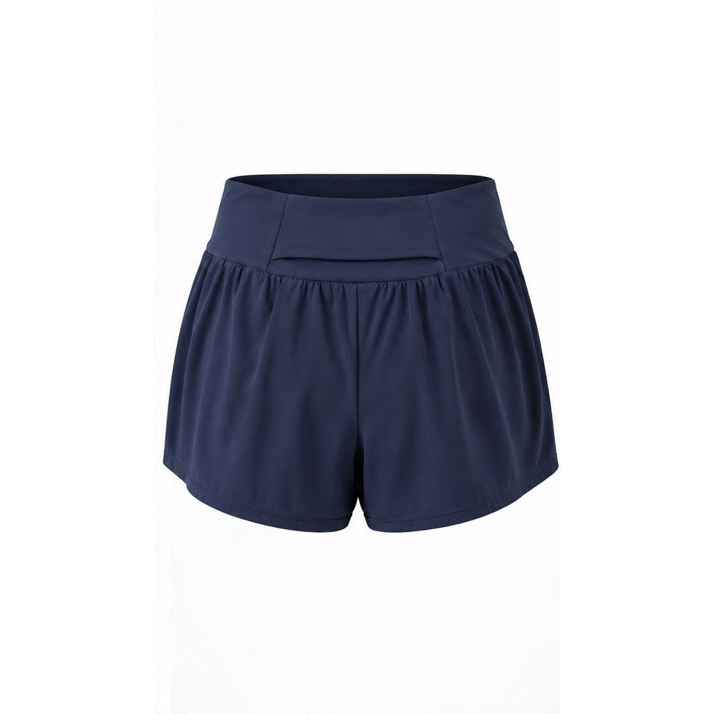 Halara 2X Long Athletic Skort Navy Blue High Waist Built-In Shorts 16"
